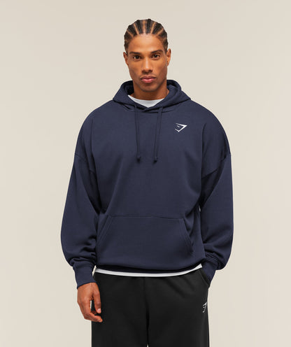 Crest Oversized Hoodie - US 5642