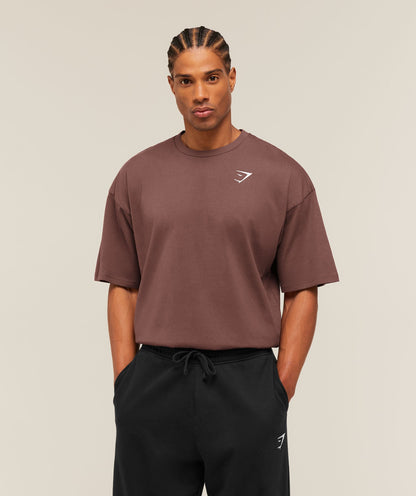Crest Oversized T-Shirt - US 4653
