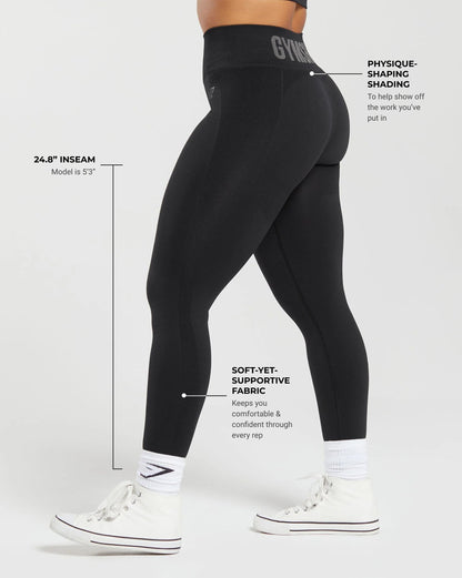 Flex High Waisted Leggings - US 2626