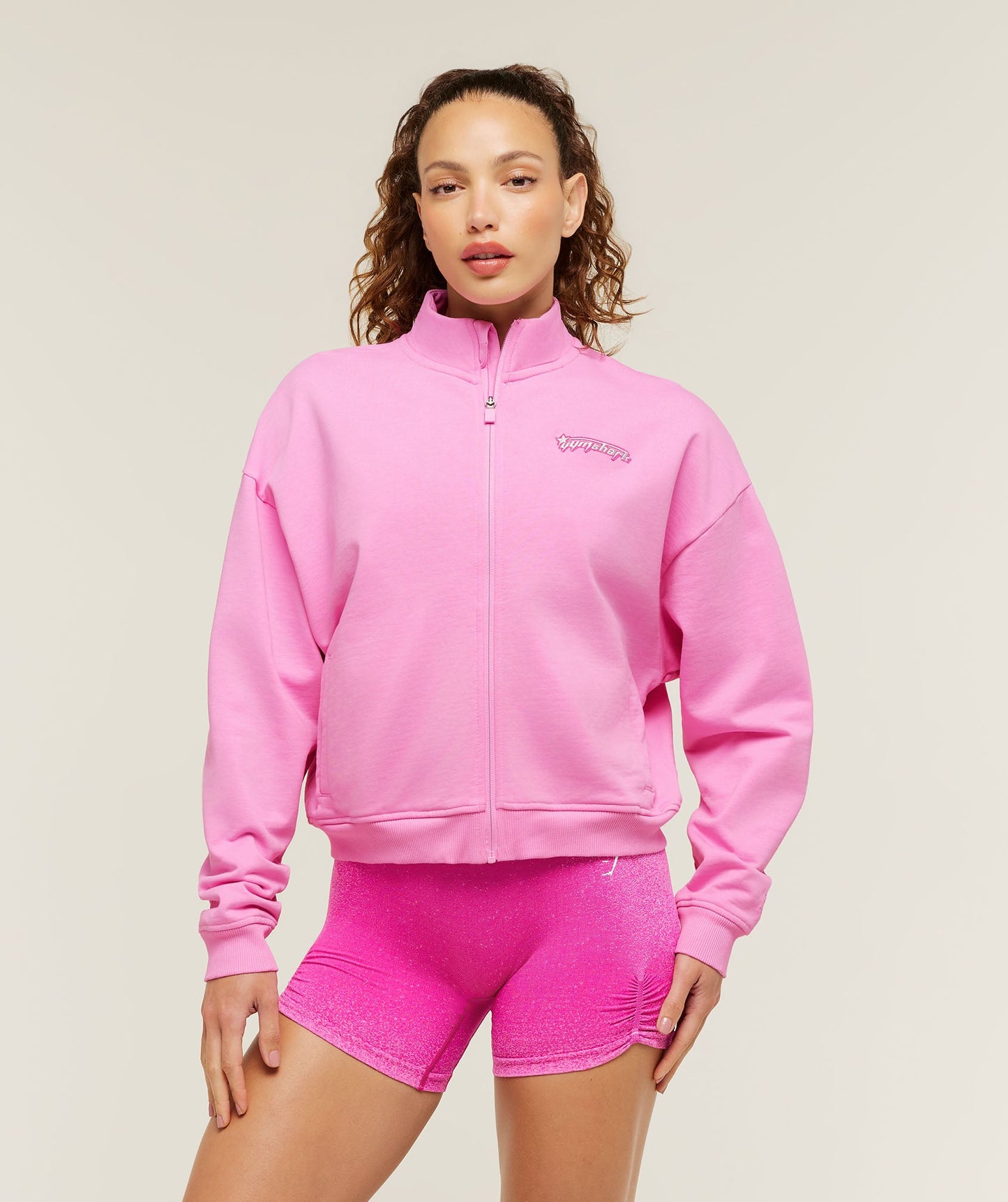 Script Embroidery Wide Leg Pants - US 8819