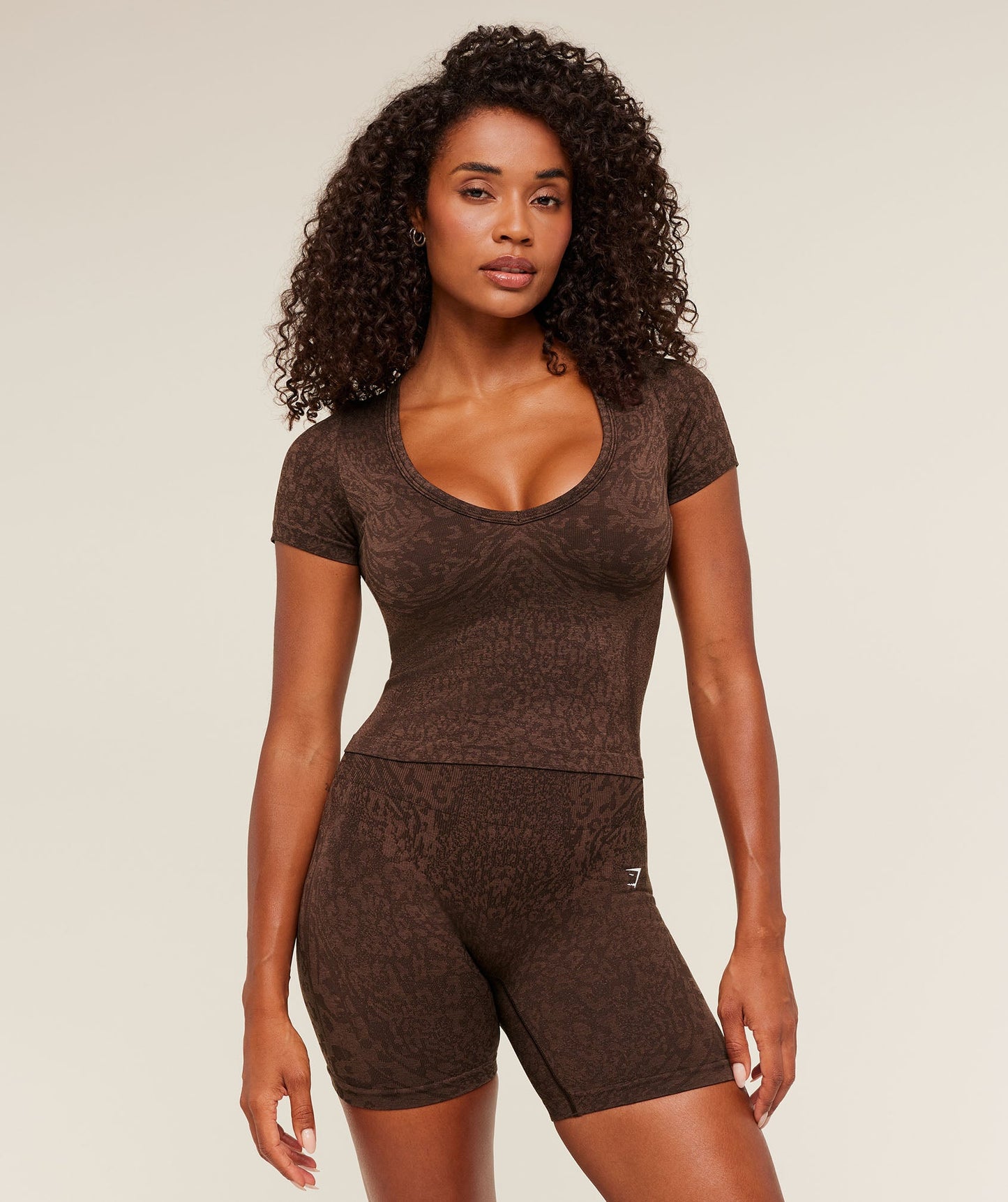 Adapt Animal X Whitney Short Sleeve Top - US 3135
