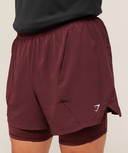 Running 4\" 2in1 Shorts - US 5614