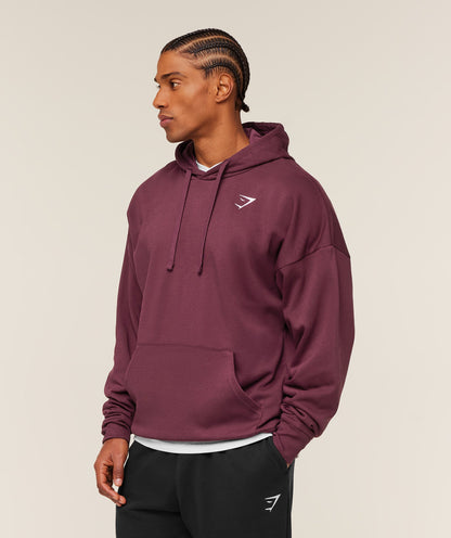 Crest Oversized Hoodie - US 9219