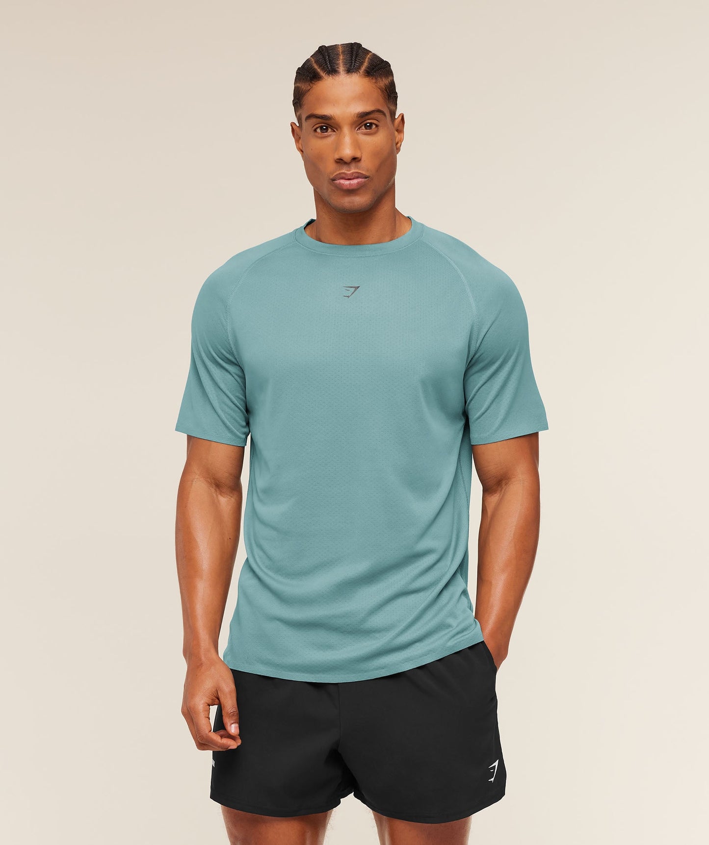 Hybrid Engineered Jacquard T-Shirt - US 5133