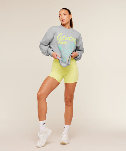 Glutey Calls Graphic Sweatshirt - US 9498