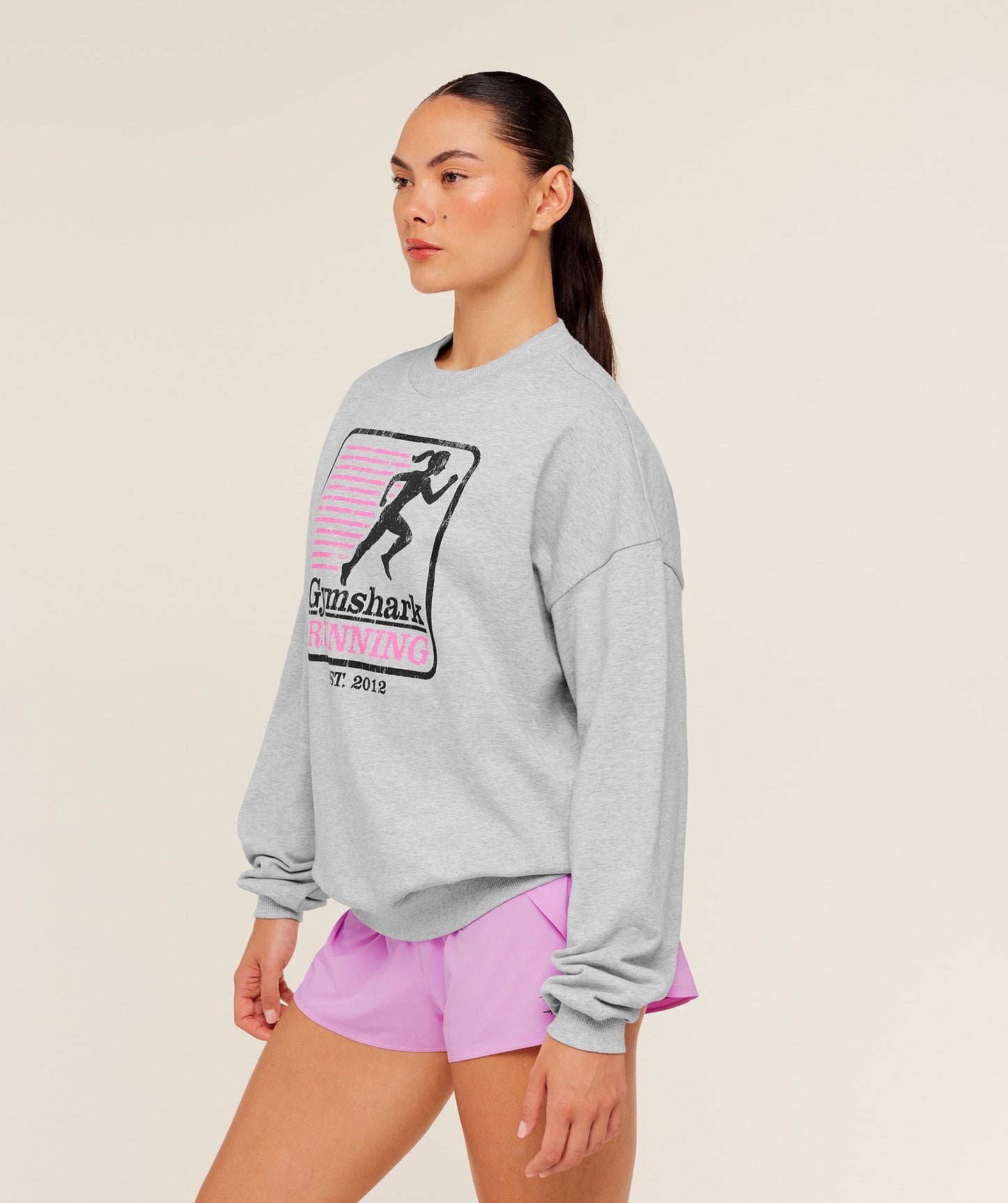 Run Club Graphic Sweatshirt - US 0463