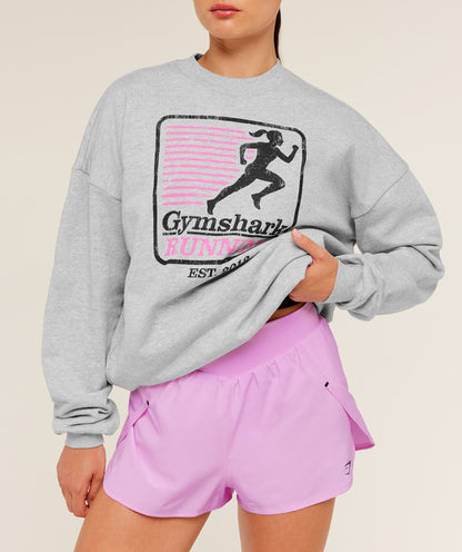 Run Club Graphic Sweatshirt - US 0463