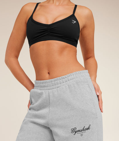 Script Embroidery Joggers - US 7511
