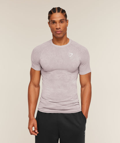 Geo Seamless Grid T-Shirt - US 4478