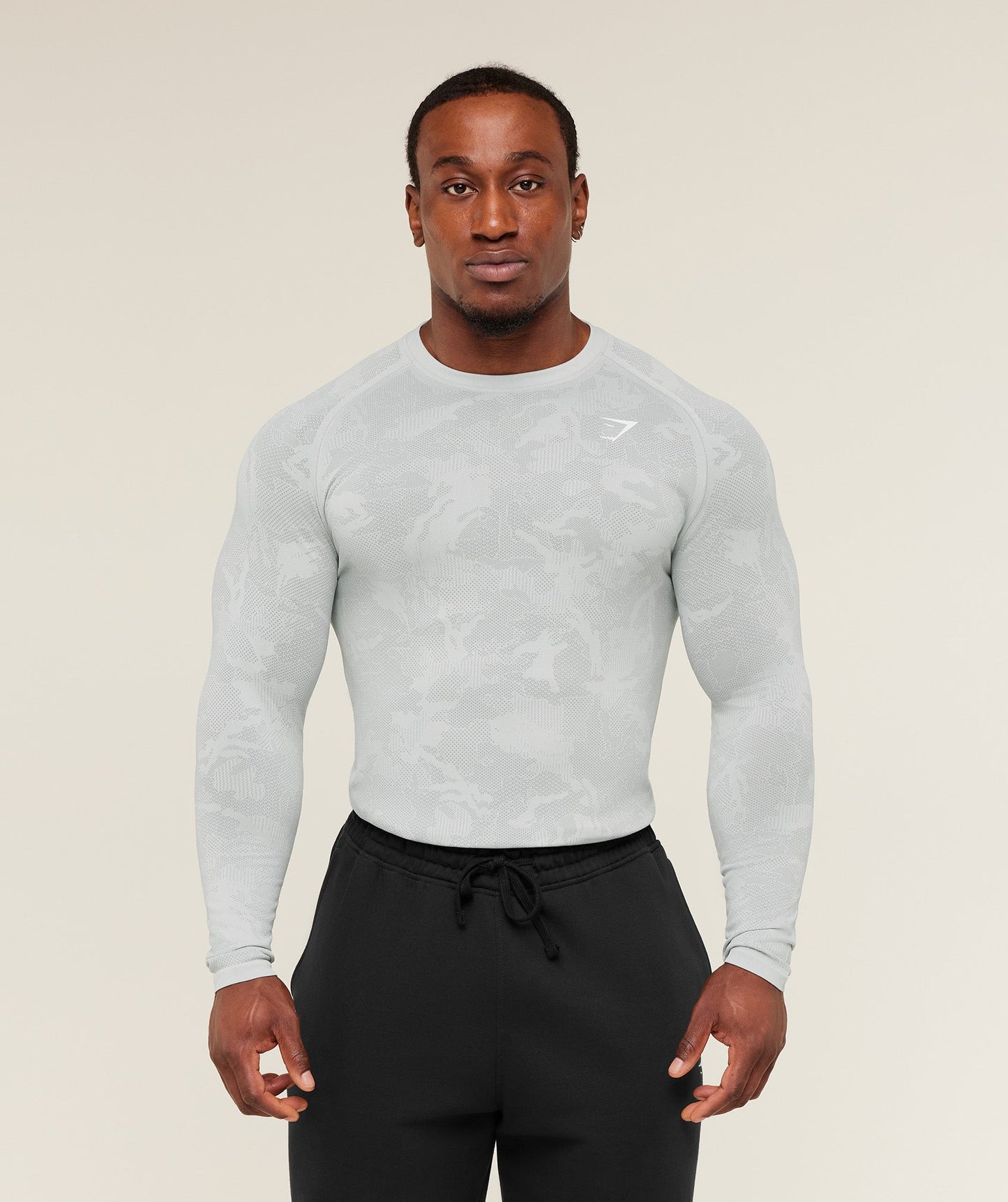 Geo Seamless Long Sleeve T-Shirt - US 9334