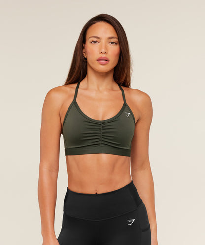 Ruched Sports Bra - US 9112