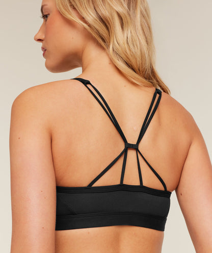 Ruched Strappy Sports Bra - US 7743