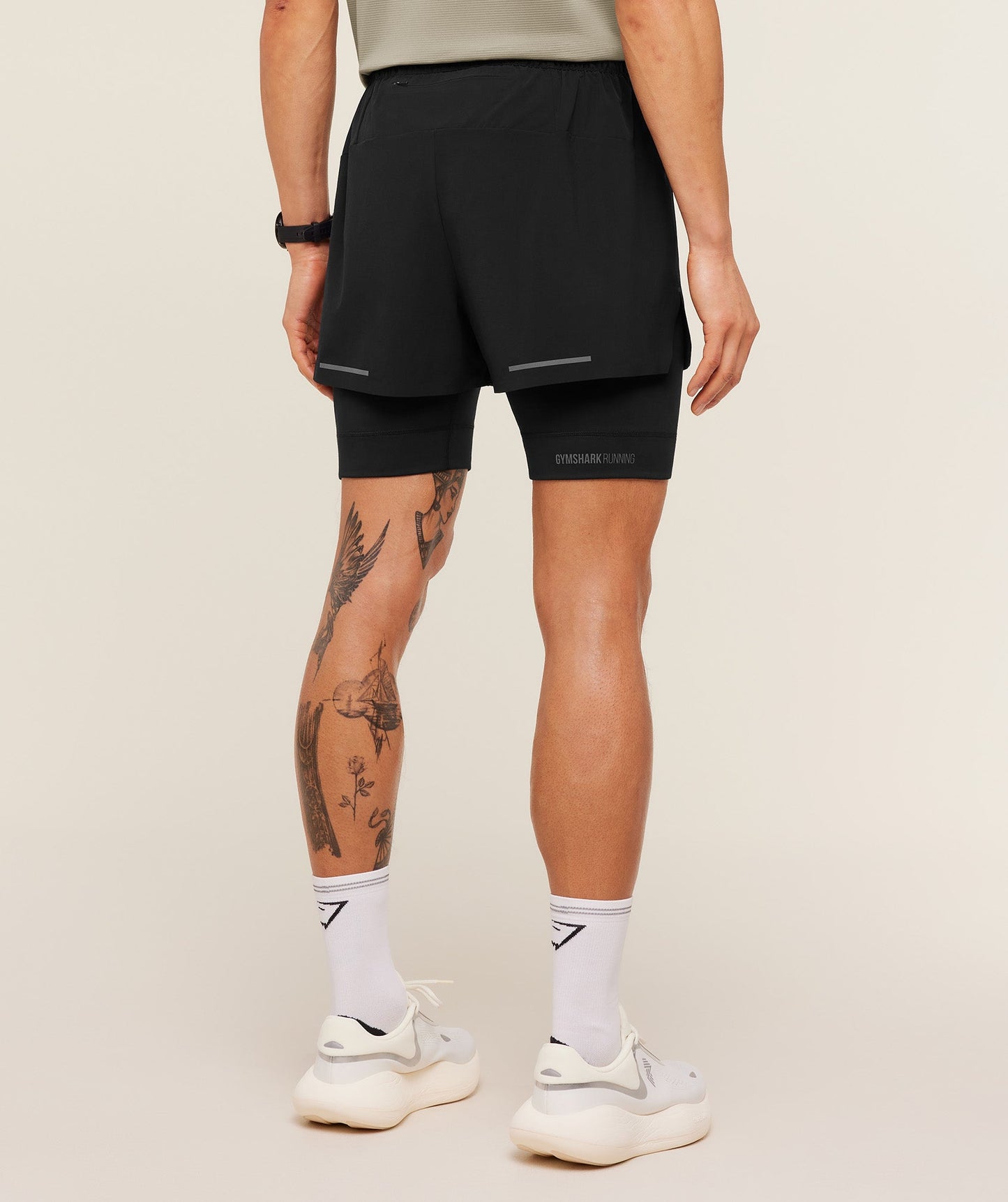 Running Elite 2 in 1 5\" Shorts - US 8141