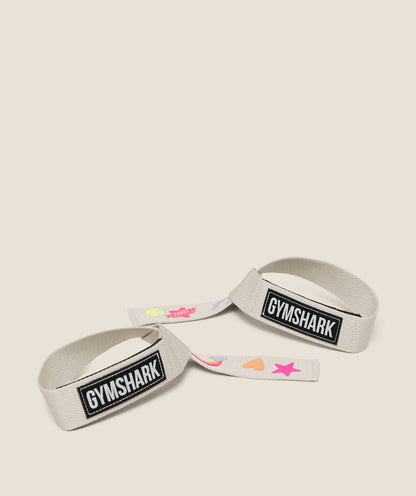 Lucky Graphic Silicone Lifting Straps - US 7066