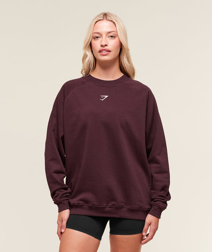 Training Oversized Fleece Sweatshirt - US 8592
