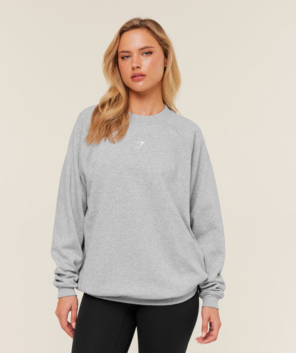 Training Oversized Fleece Sweatshirt - US 8592