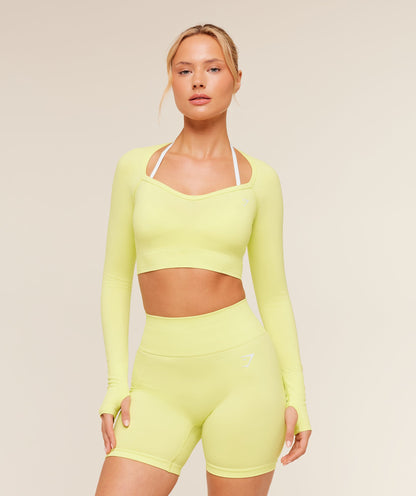 Vital Sweetheart Neck Crop Top - US 1907